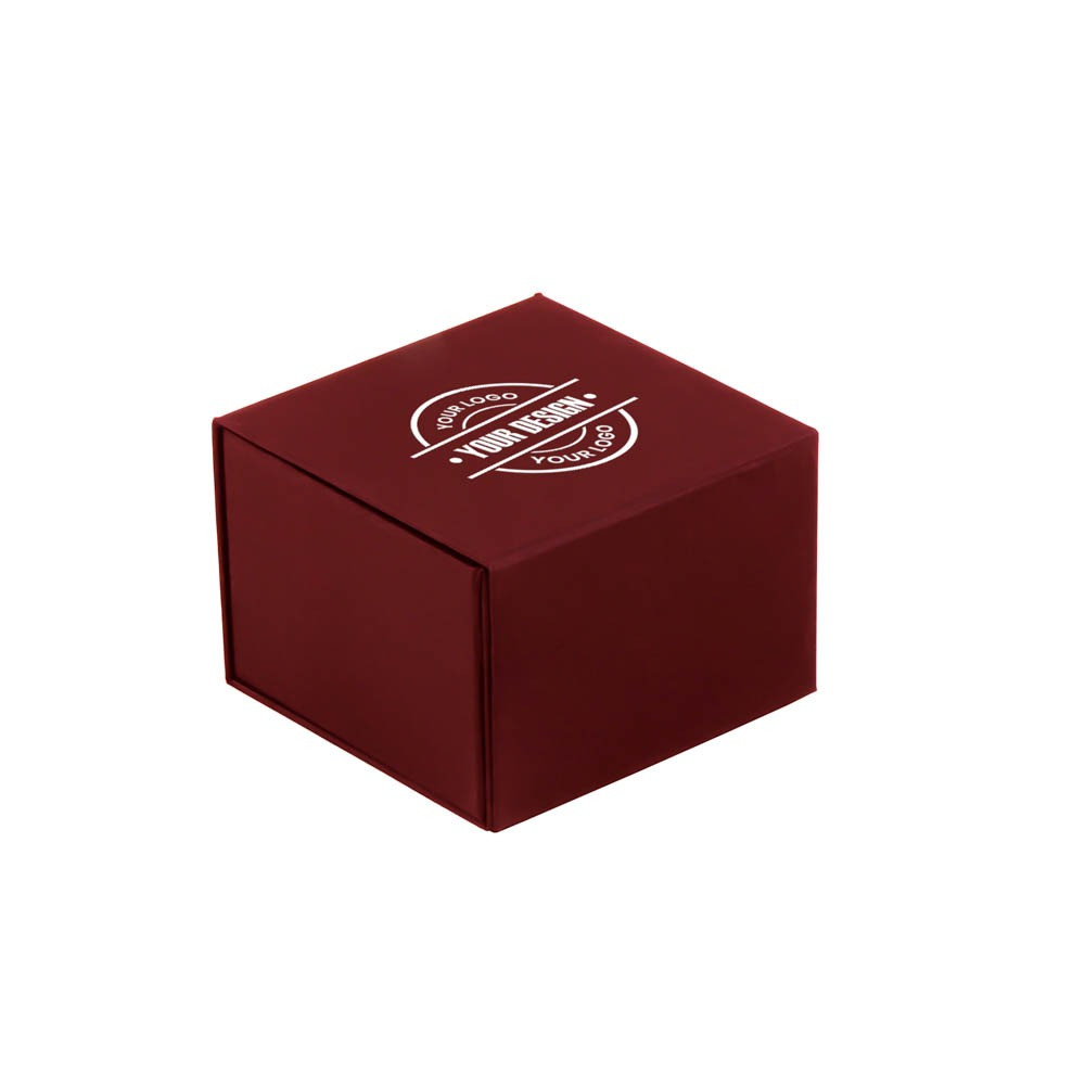 Linea Elegante scatole con calamita,  in rosso