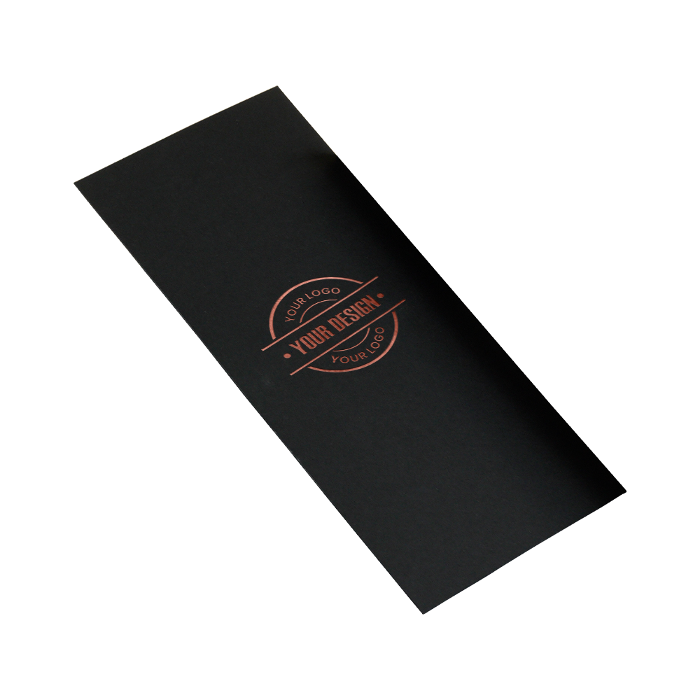 Εσωτερικό φακέλων με κορδέλα σε μαύρο χρώμα