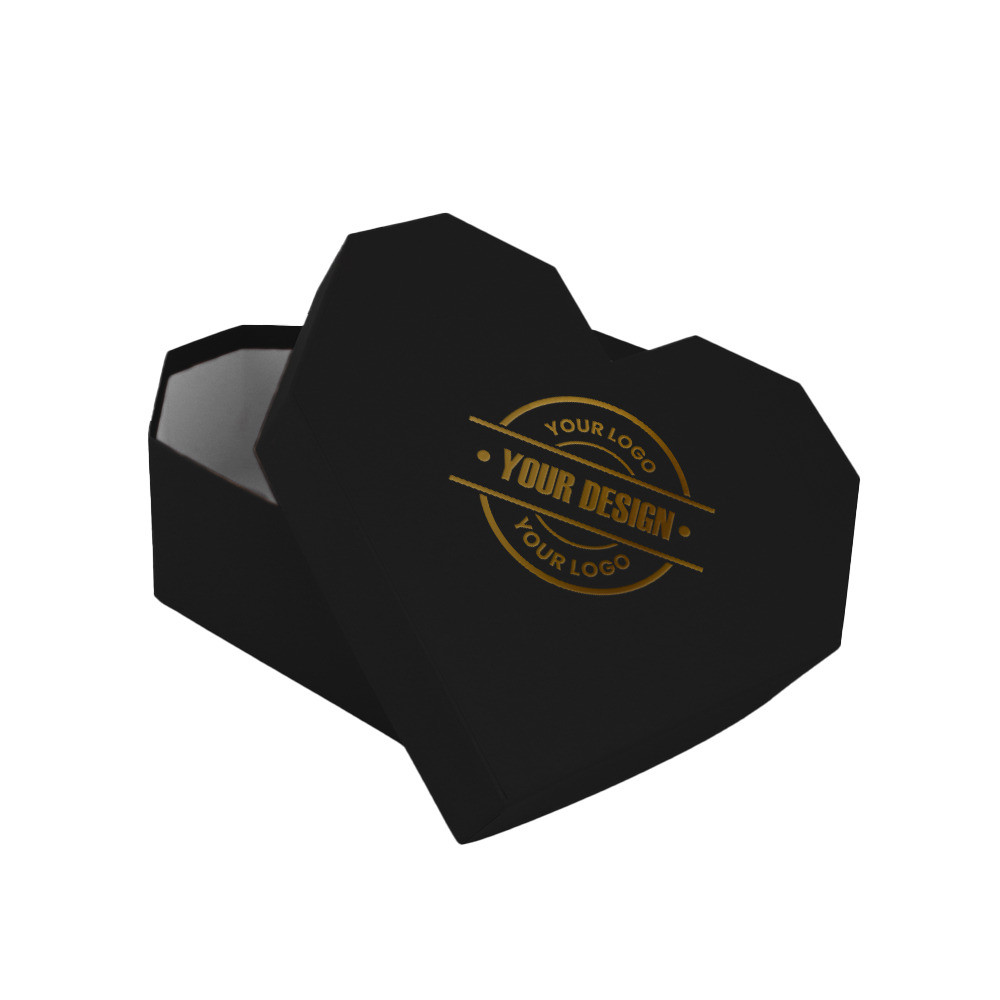 Scatola cuore bianco