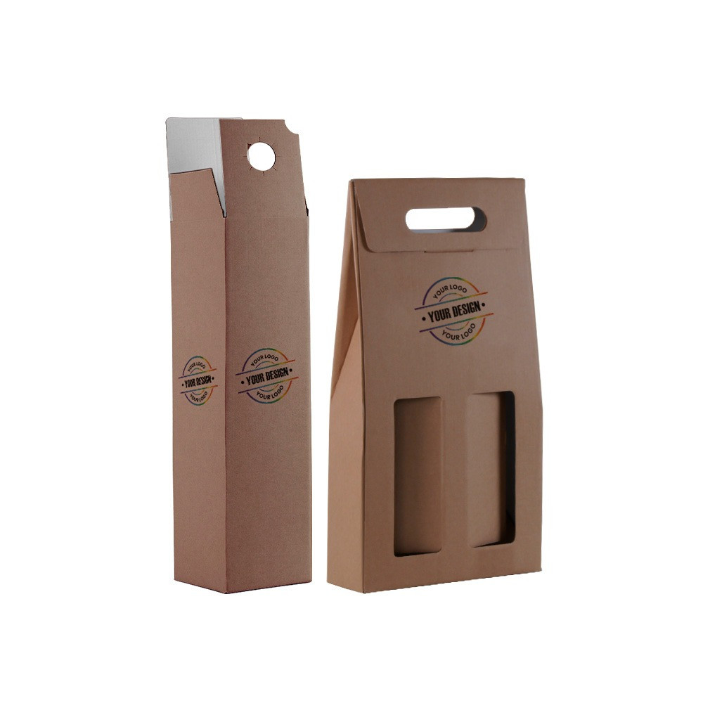 Μπουκαλοθήκες σε καφέ χρώμα