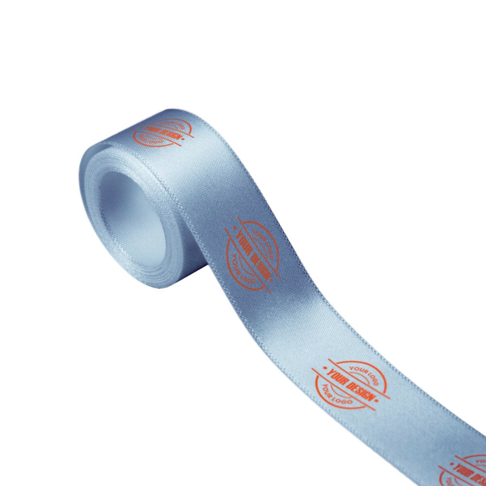 Nastro satinato 2cm colore azzuro