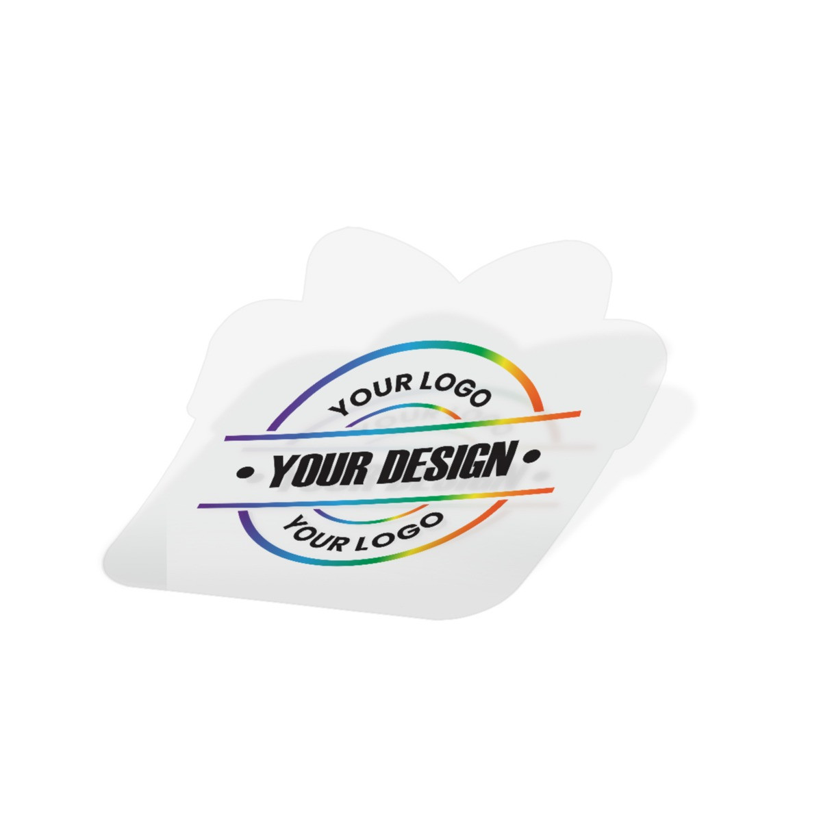 Adesivo di PP con stampa digitale regalo