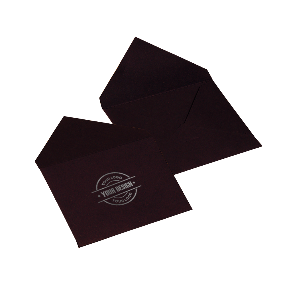 Φάκελοι πολυτελείας  σε καφέ χρώμα