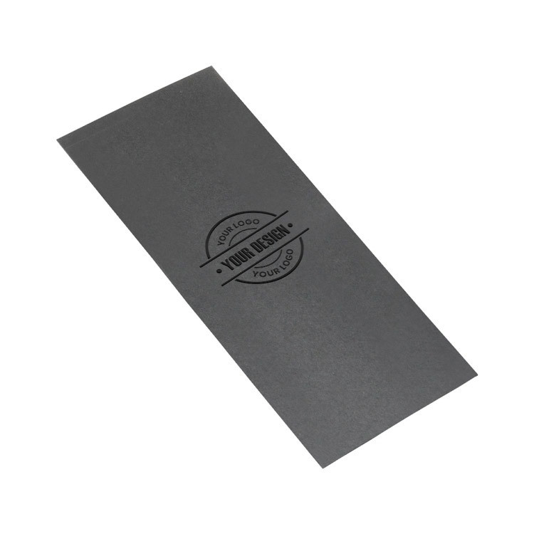 Εσωτερικό φακέλων με κορδέλα σε γκρι χρώμα