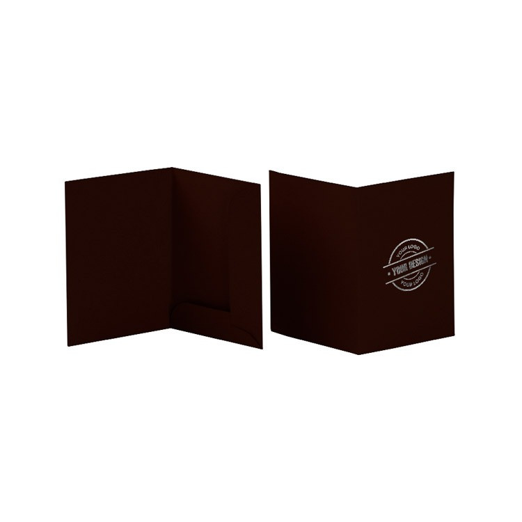 Receipt holders in brown color