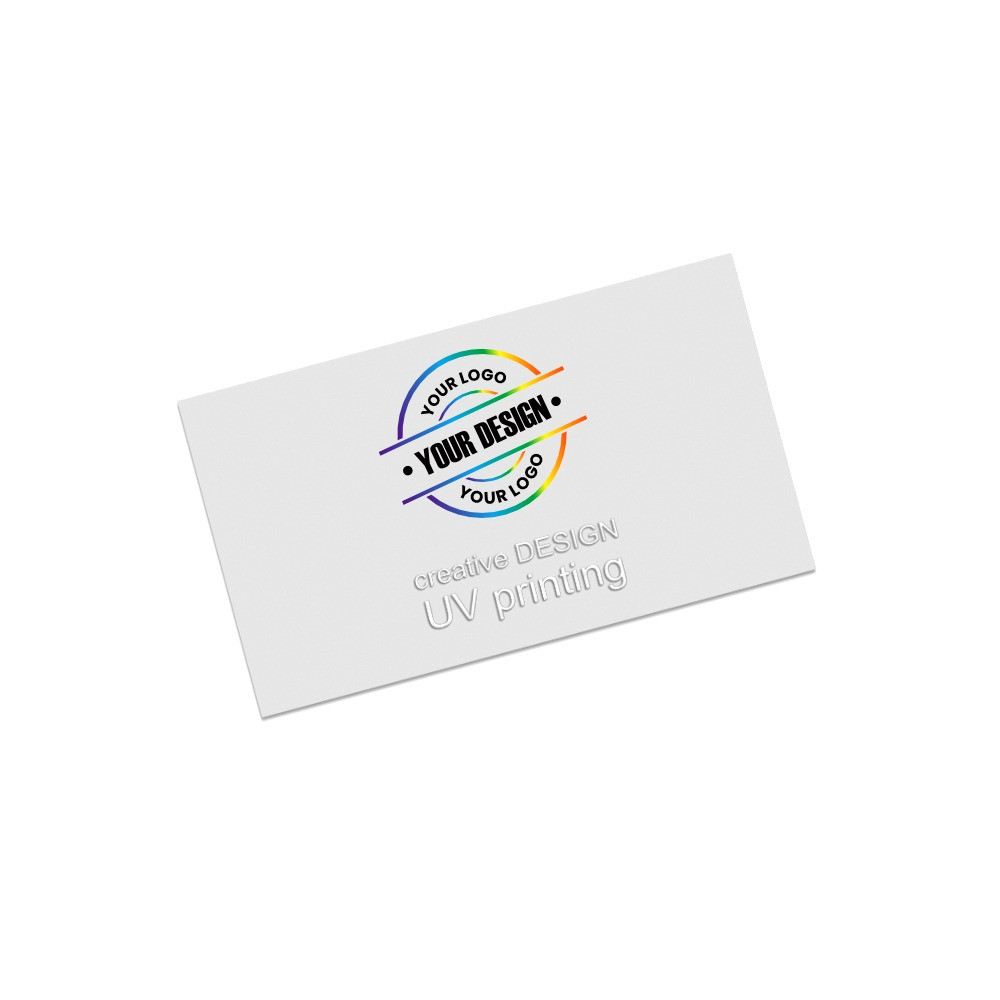 Business cards 400gr with spot UV