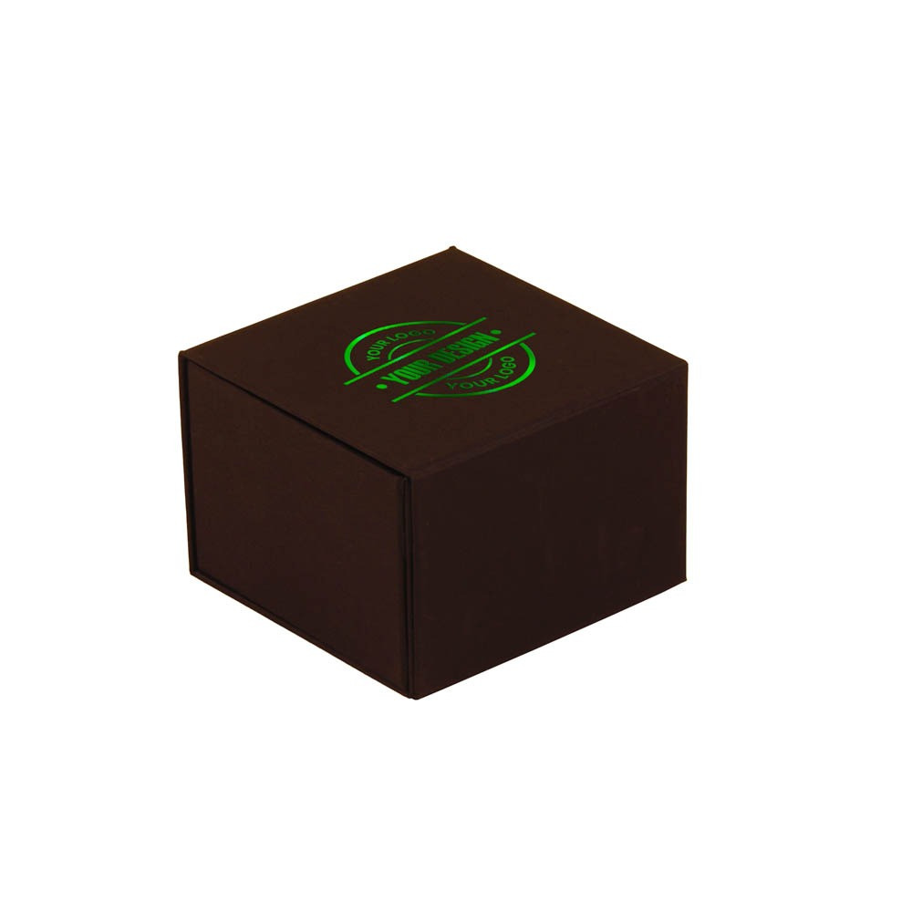 Linea Elegante scatole con calamita, in marrone