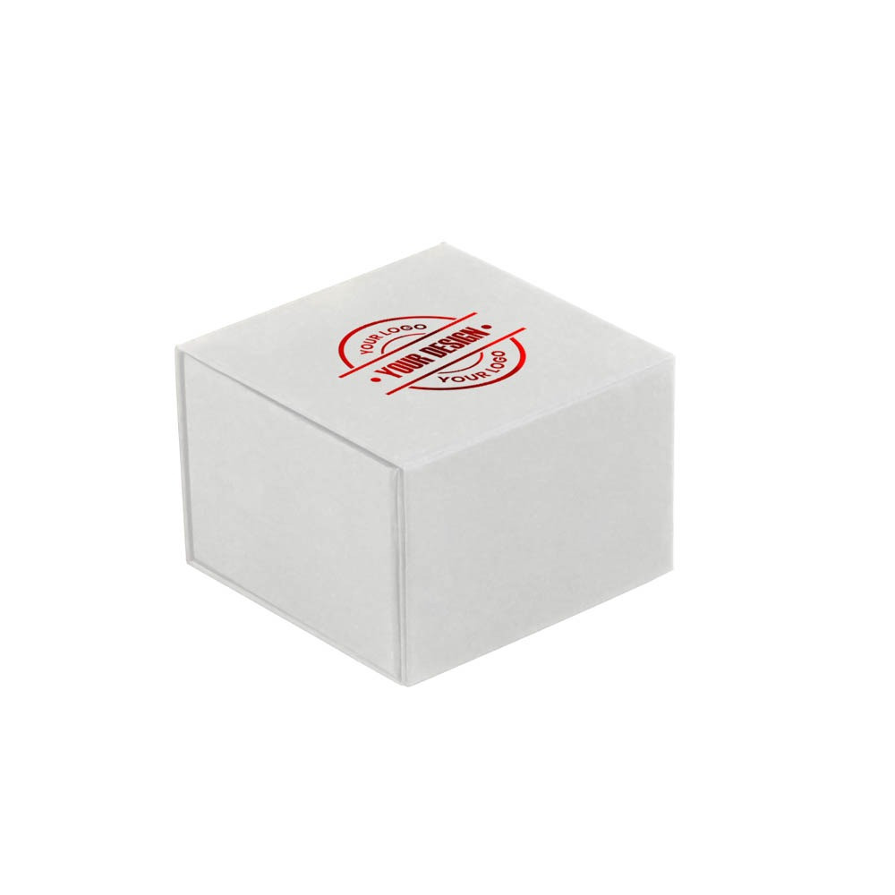 Linea Elegante scatole con calamita, in bianco