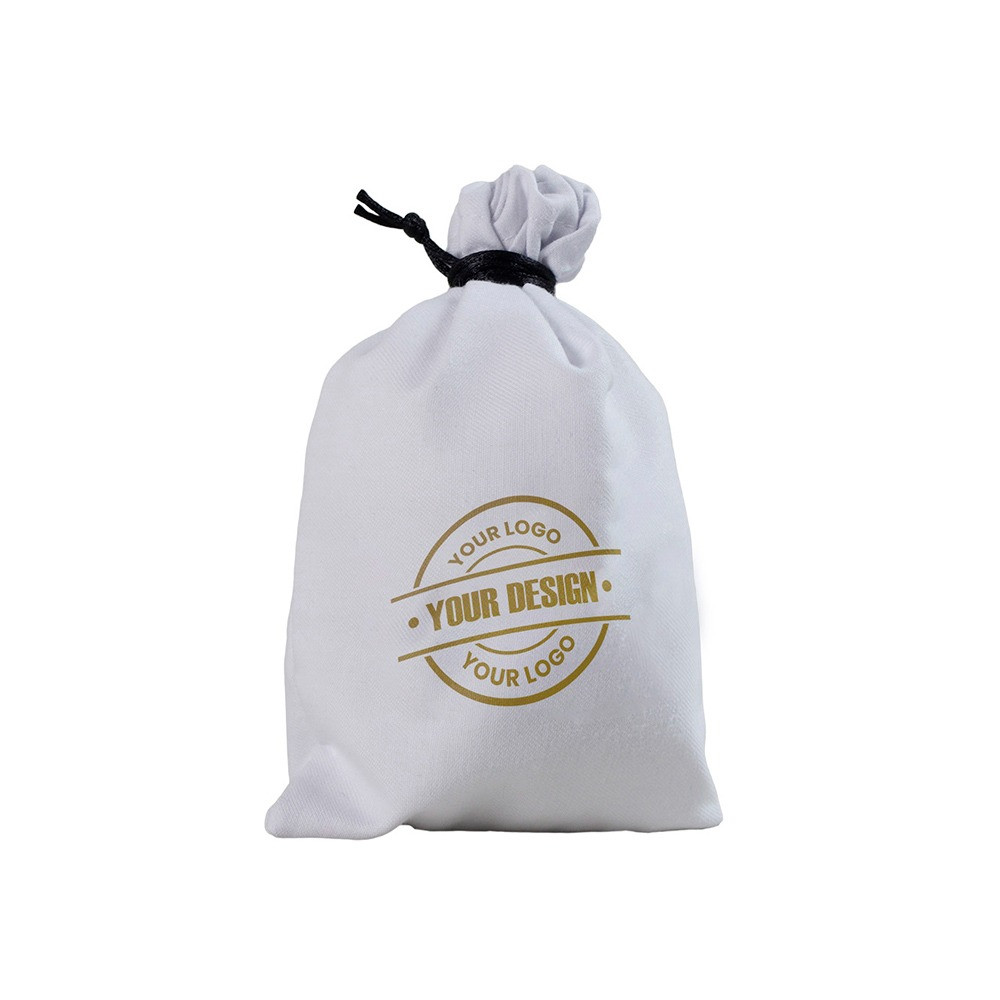 Πουγκιά με κορδόνι σε λευκό χρώμα