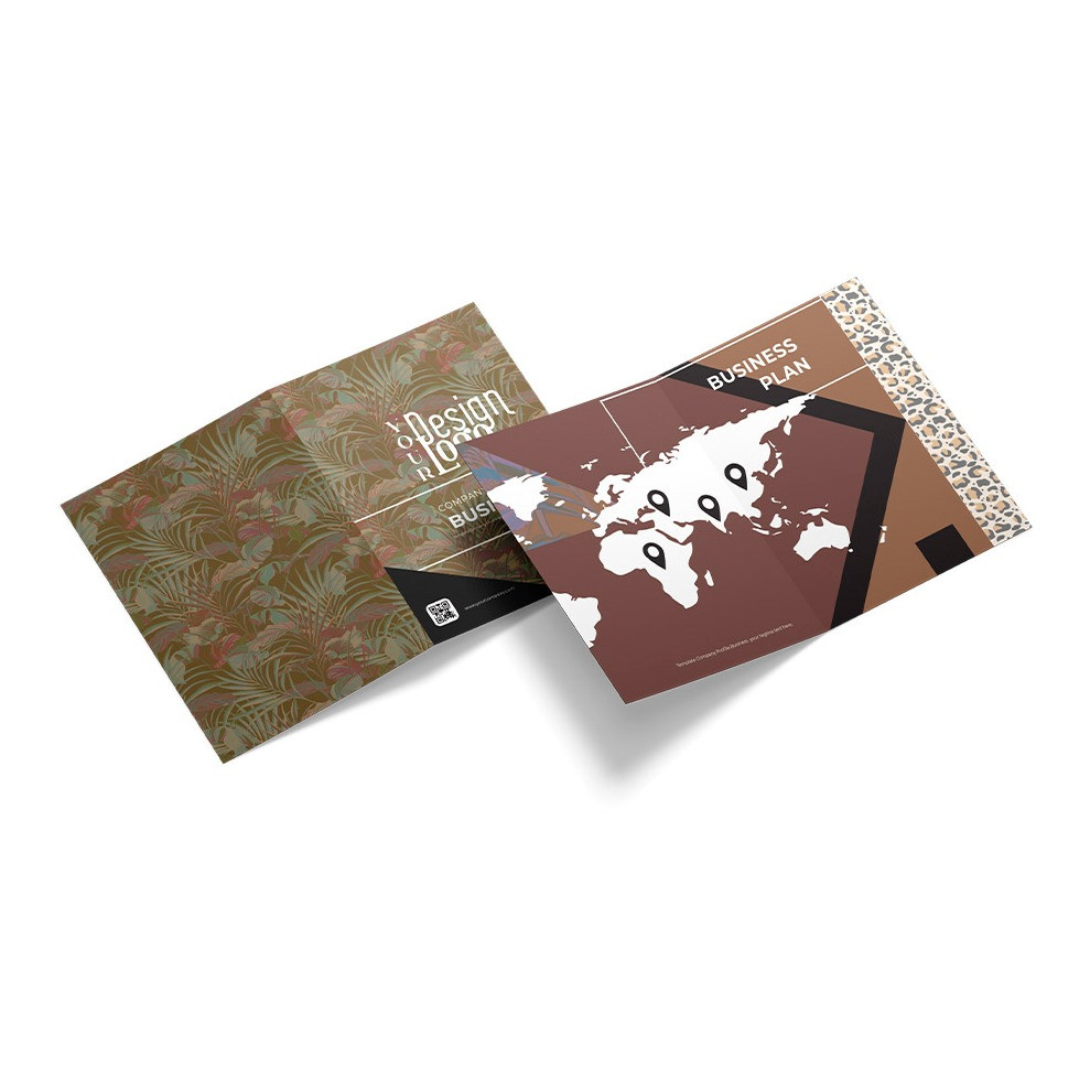 Bi-fold Brochures 170 gr/gsm