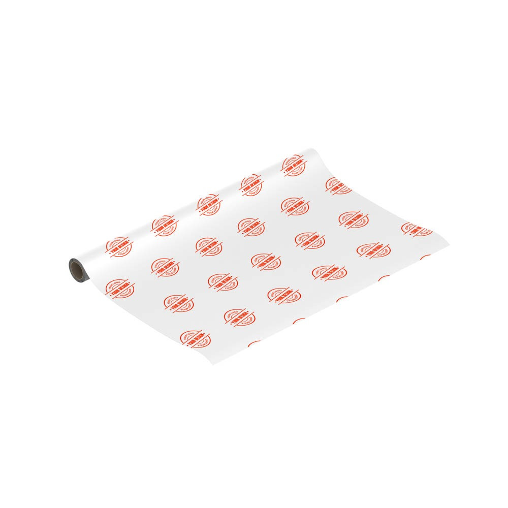 Carta velina con 1 stampa di colore 10% copertura