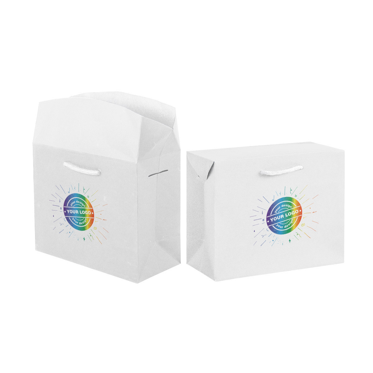 Τσάντα κουτί με digital εκτύπωση