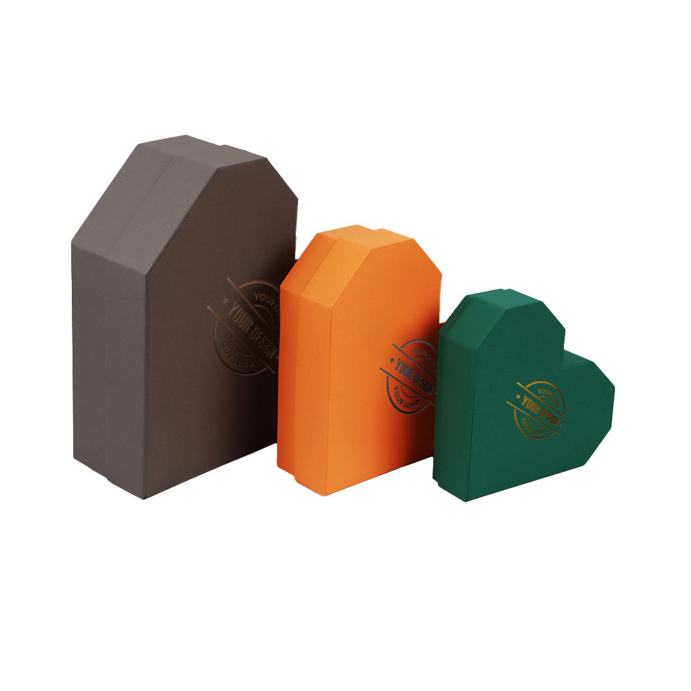 Κουτί καρδιά με εκτύπωση θερμοτυπίας